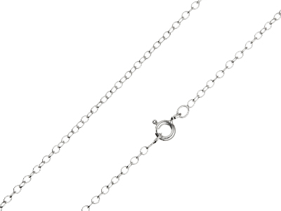 Sterling Silver 1.7mm Trace Chain   2050cm Unhallmarked 100 Recycled Silver