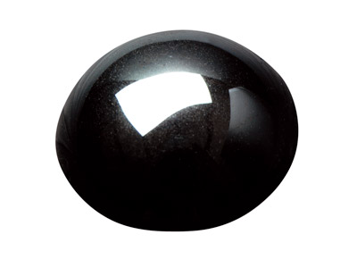 Hematite, Round Cabochon, 8mm