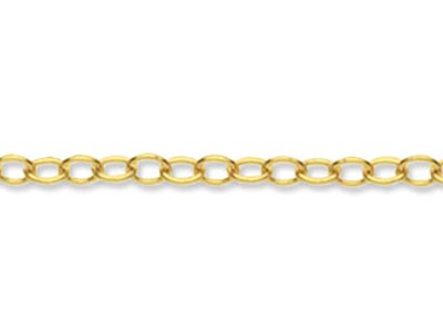 9ct Yellow Gold 1.8mm Loose Trace  Chain