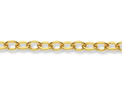 9ct Yellow Gold 1.6mm Loose Trace  Chain