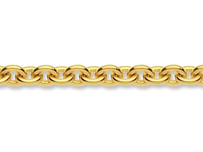 9ct Yellow Gold 4.0mm Loose Cable  Chain