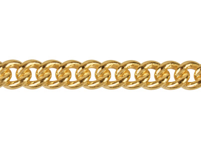 9ct Yellow Gold 5.0mm Loose Curb   Chain - Standard Image - 2