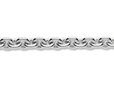 Sterling Silver 3.9mm Loose Cable  Chain, 100 Recycled Silver