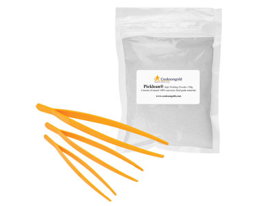 Picklean 100% Safe Pickling Powder  150g And Large Plastic Tweezers Set Of Three - Standard Image - 1