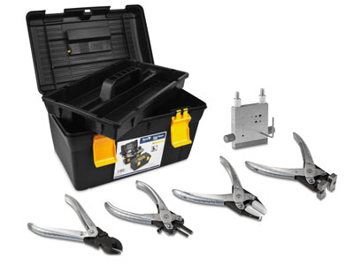 Starter Wire Working Bench Kit, 5  Pieces With Tool Box