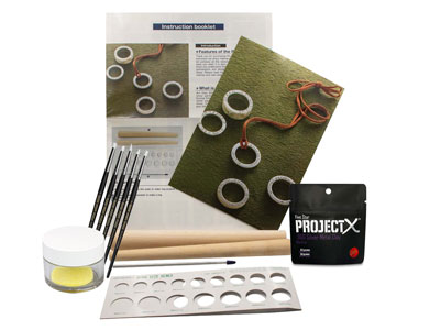 Metal Clay Crafting Essentials Kit With Ring Making Tools - Standard Image - 1