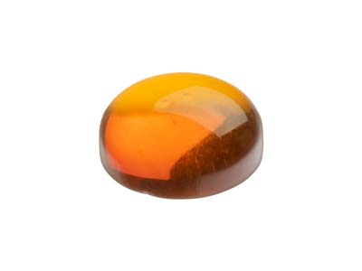 Natural Amber, Round Cabochon, 10mm - Standard Image - 3