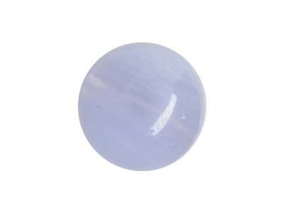 Blue Lace Agate, Round Cabochon    10mm - Standard Image - 1