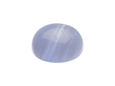 Blue Lace Agate, Round Cabochon    10mm - Standard Image - 3
