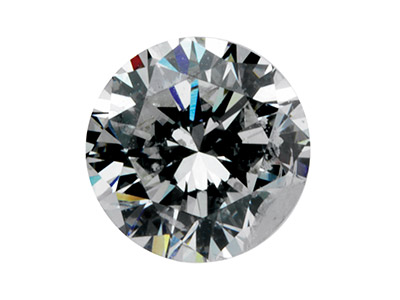 Diamond, Round, G/vs, 25pt/4mm - Standard Image - 1