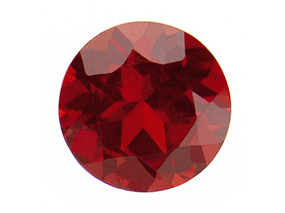 Garnet, Round, 4mm