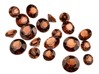 Garnet, Round, 3mm+ Mixed Sizes,   Pack of 20 - Standard Image - 1