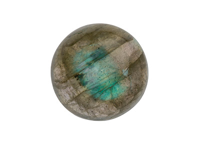 Labradorite, Round Cabochon 10mm - Standard Image - 1