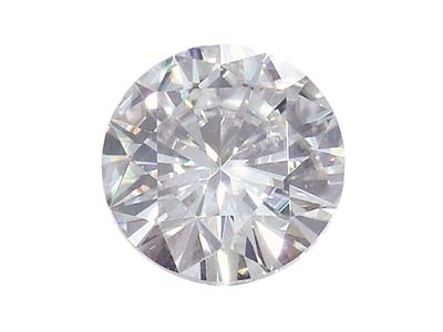 Moissanite, Round 1.3mm 0.008cts,  Diamond Equivalent 0.010 Cts, Very Good Quality
