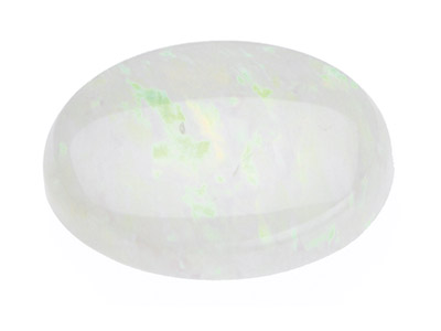 Opal, Oval Cabochon, 6x4mm - Standard Image - 1