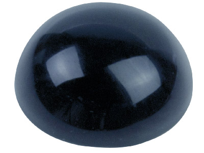 Onyx, Round Cabochon, 8mm - Standard Image - 1