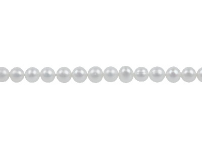 Cultured Pearls, 4-4.5mm, Natural  White, Potatoe Round, 1640cm