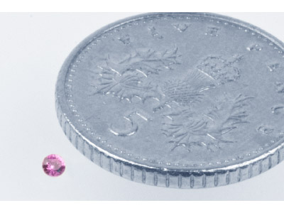 Pink Sapphire, Round, 1.5mm - Standard Image - 2