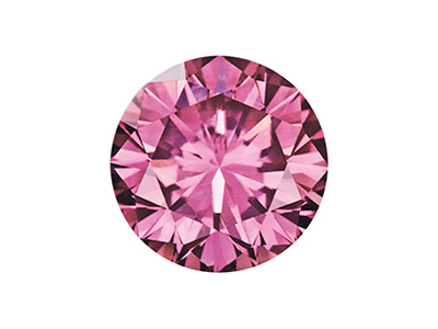 Pink-Sapphire,-Round,-2mm