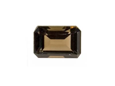 Smokey Quartz 6x4mm Octagon