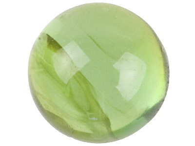 Green-Tourmaline,-Round-Cabochon---5mm