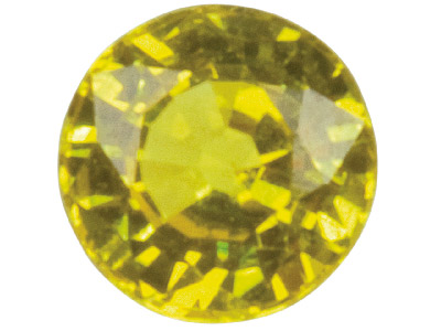 Yellow Sapphire, Round, 5mm