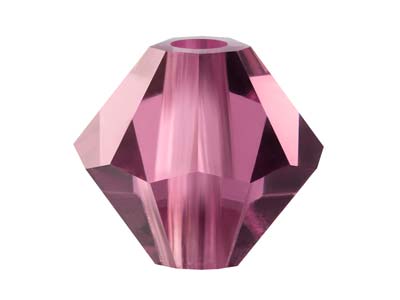 Preciosa Crystal Pack of 24,       Bicone, 4mm, Amethyst - Standard Image - 1