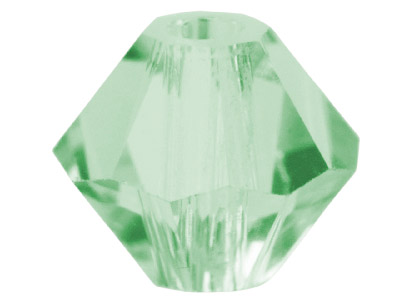 Swarovski Crystal Pack of 24 Bicone, 5328, 4mm Chrysolite