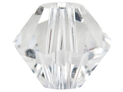 Swarovski Crystal Pack of 24 Bicone, 5328, 4mm Crystal Clear