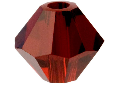 Swarovski Crystal Pack of 24 Bicone, 5328, 4mm Garnet