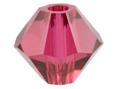 Swarovski Crystal Pack of 24 Bicone, 5328, 4mm Ruby