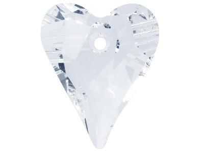 Swarovski Crystal Pack of 2 Wild Hearts, 6240, 12mm Crystal
