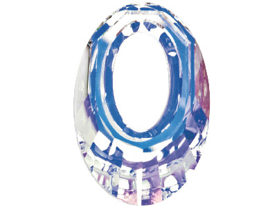 Swarovski Crystal Helios Pendant, 6040, 20mm Crystal Ab