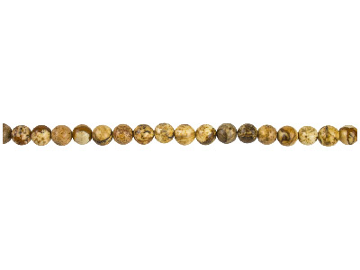 Picture Jasper Semi Precious Round Beads 4mm,16 Strand