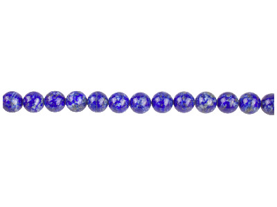 Blue Lapis Semi Precious Round     Beads 4mm 16