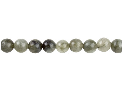 Labradorite Semi Precious Round    Beads 8mm, 16