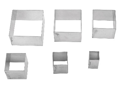 Cutter - Set Of 6, Square