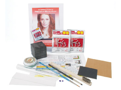 Precious Metal Clay Starter Kit, Including Fine Silver Pmc3