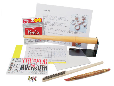 Precious Metal Clay Ring Kit, Including Fine Silver Pmc3