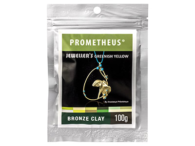 Prometheus Jewellers Greenish      Yellow Bronze Clay 100g