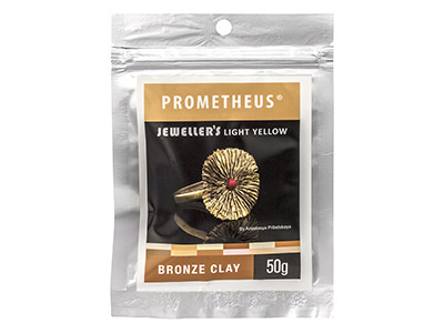 Prometheus Jewellers Light Yellow  Bronze Clay 50g - Standard Image - 1