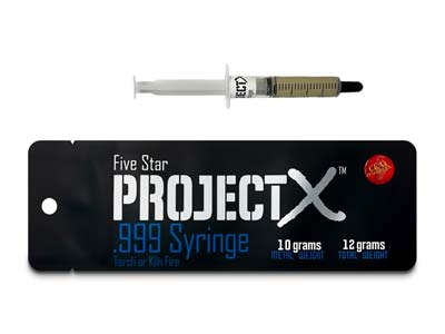Project X .999 Fine Silver Clay    Syringe 12g