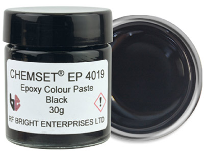 Epoxy Colour Paste, Opaque Black,  30g, UN3082 - Standard Image - 2