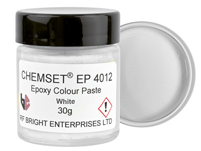Epoxy Colour Paste, Opaque White,  30g, UN3082 - Standard Image - 2