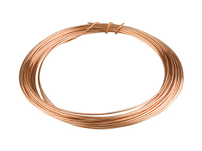 Copper Round Wire 0.5mm X 7.5m     Fully Annealed - Standard Image - 1