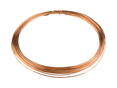 Copper Square Wire 0.8mm X 7.5m    Fully Annealed - Standard Image - 1