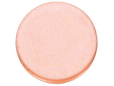 Copper Blanks Round Pack of 6 52mm X 1mm - Standard Image - 1