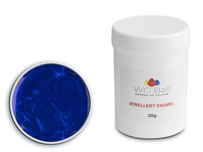 WG Ball Transparent Enamel Royal   Blue 469 250g Lead Free - Standard Image - 1