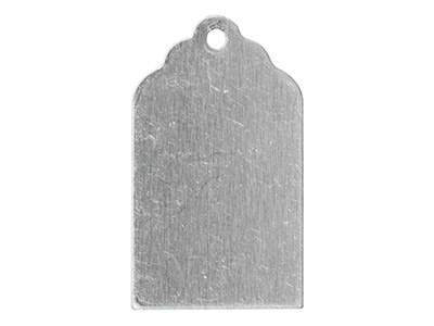ImpressArt Aluminium Gift Tag 22mm Stamping Blank Pack of 15 - Standard Image - 1