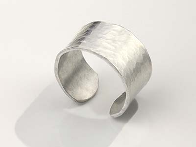 ImpressArt Aluminium Ring 12x57mm  Stamping Blank Pack of 10 - Standard Image - 3